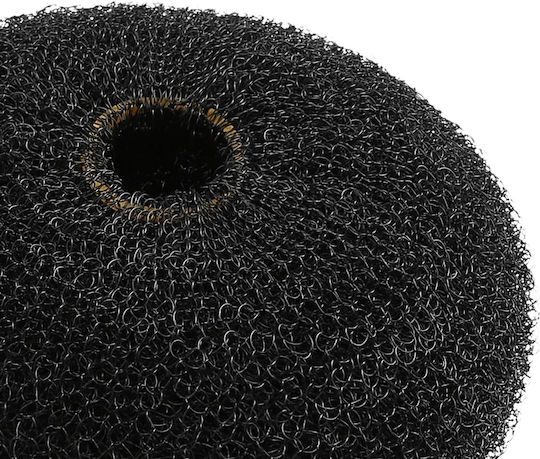 Lussoni Hair Bun Ring Black Small