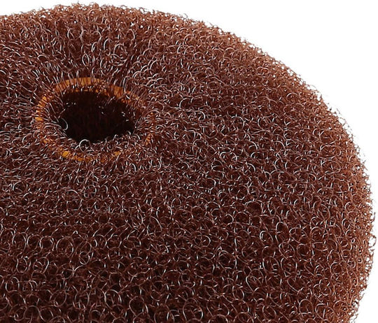 Lussoni Hair Bun Ring Brown Small
