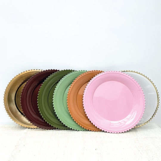 Selected by Pragmatic Placemats Plastic Verde 33x33cm 1buc Selected by Pragmatic Placemats Plastic Verde 33x33cm 1buc