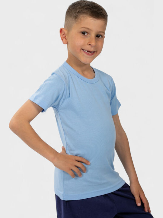 Παιδικό T-shirt Γαλάζιο