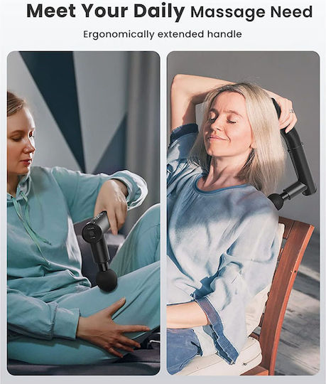 Renpho Extend R-c004-bk Πιστόλι Μασάζ για το Σώμα με Δόνηση