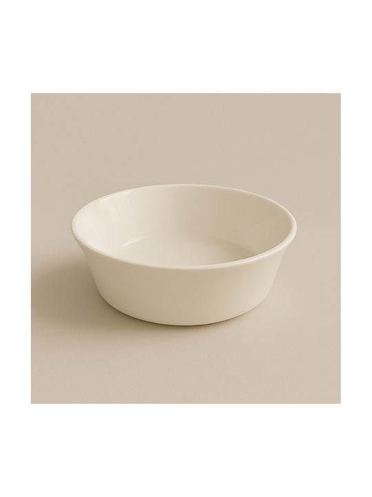 Kutahya Porselen Serving Bowl Round made of Porcelain White 6pcs