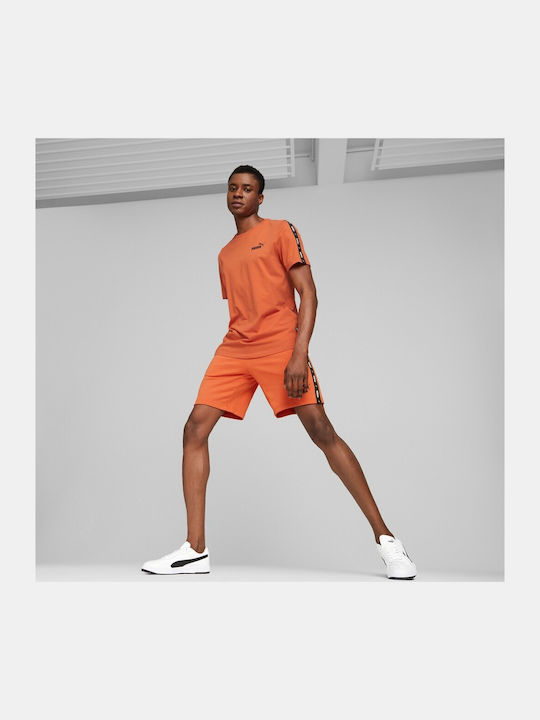 Essentials+ Tape Sportliche Herrenshorts Orange