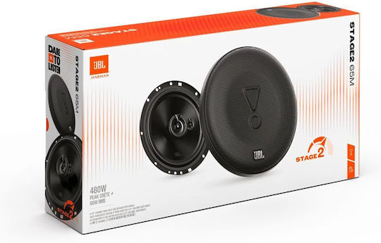 Σετ Ηχεία Αυτοκινήτου Ομοαξονικά 6.5" με 60W RMS (3 Δρόμων)