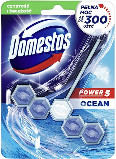 Domestos Power 5 Block Λεκάνης με Άρωμα Ocean 55gr