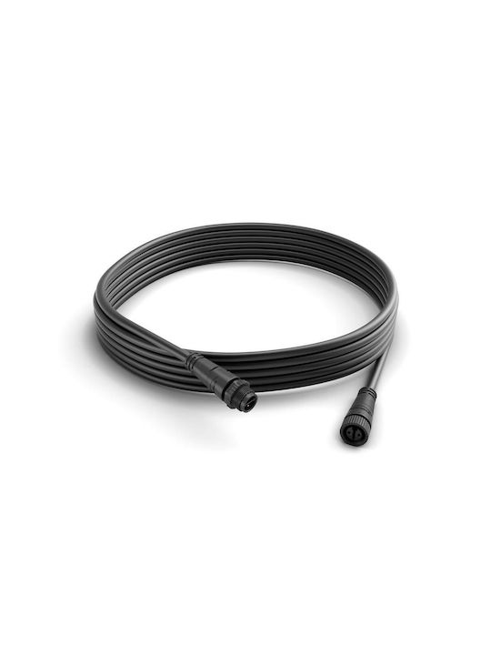 Philips Calla Φωτιστικό Κολωνάκι LED Εξωτερικού Χώρου 8W RGB IP65 Μαύρο