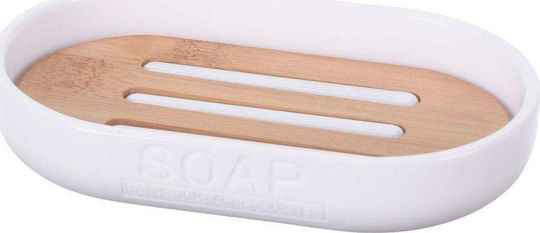 Countertop White Soap Dish