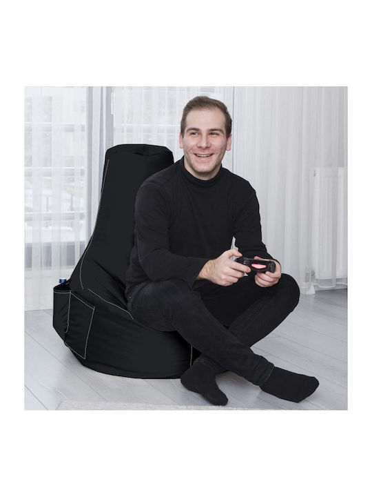 Bean Bag Chair Waterproof Eva Black 64x70x80cm