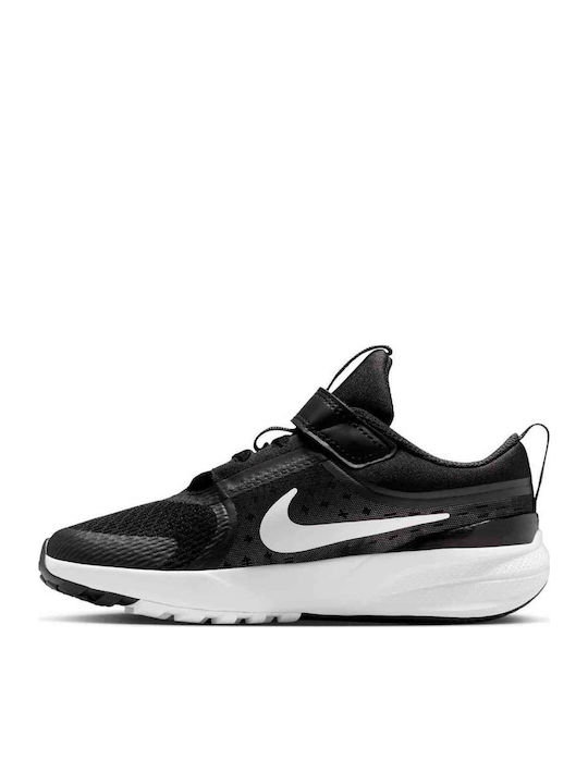 Star Runner Star Runner Kids Sports Shoes Running with Hoop & Loop Closure Black