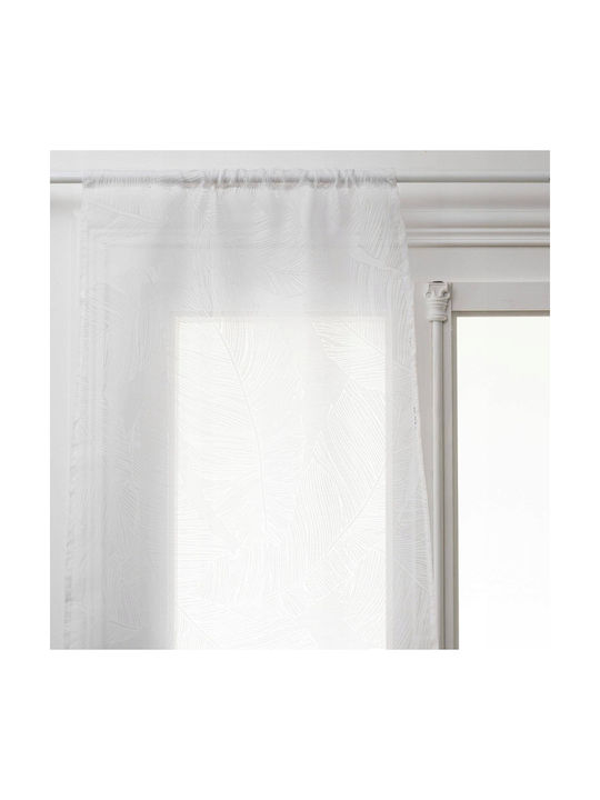 Atmosphera Atmosphera Vorhänge Fenster mit Tunnel Weiß 60x90cm