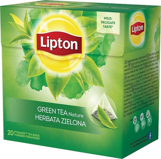 Lipton Green Tea Pyramid 20x1.4g Nature 1-52557