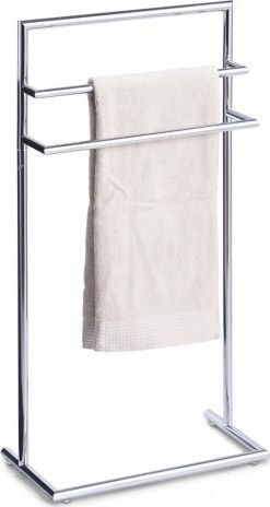 Zeller Καλόγερος Μπάνιου Μονός ​83x83cm Inox Γκρι