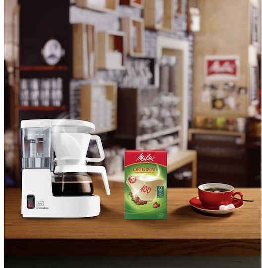 Melitta Aromaboy Filter Coffee Machine 500W White