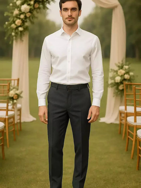Trousers Elastic Dark grey