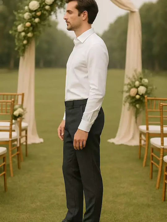 Trousers Elastic Dark grey