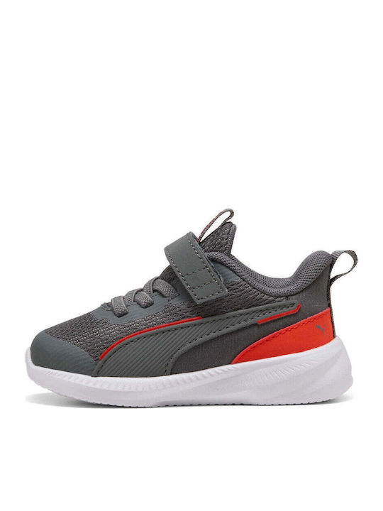 Flyer 3 Ac+inf Kids Sports Shoes Running with Hoop & Loop Closure Gray