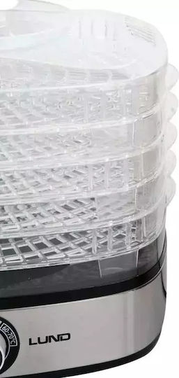 Lund Food Dehydrator with 5 Shelves and Adjustable Temperature