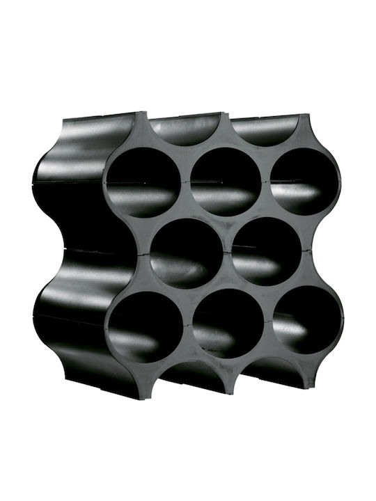 Koziol Tischplatte Flaschenhalter Hölzernes Schwarz 36.4x35.3x23εκ.
