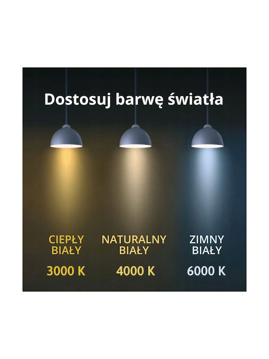 Light Prestige Κρεμαστό Φωτιστικό Μαύρο LED