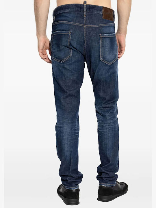 Dsquared2 Cool Guy Men's Jeans Pants Elastic Blue