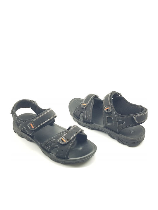 Herrensandalen in Schwarz Farbe