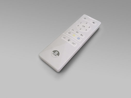 Ventilator De Tavan 50cm Cu Lentile De Mărire Negru
