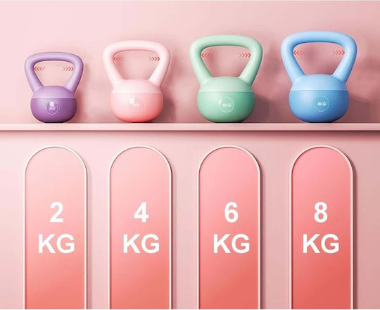 Βαράκι Γυμναστικής Kettlebell Pvc 6kg
