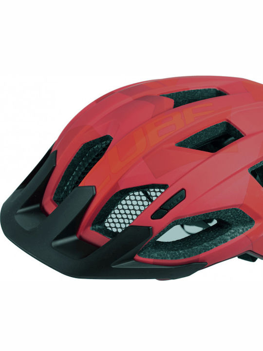 CUBE Pathos Art Bicycle Helmet Mountain Red