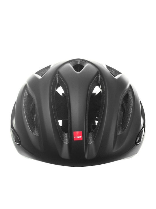 MET Idolo Bicycle Helmet Road / Mountain with LED Light Black