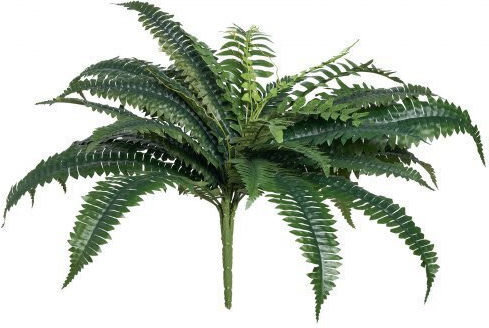 Artificial Decorative Branch Fern Green 25cm 2pcs Vevor