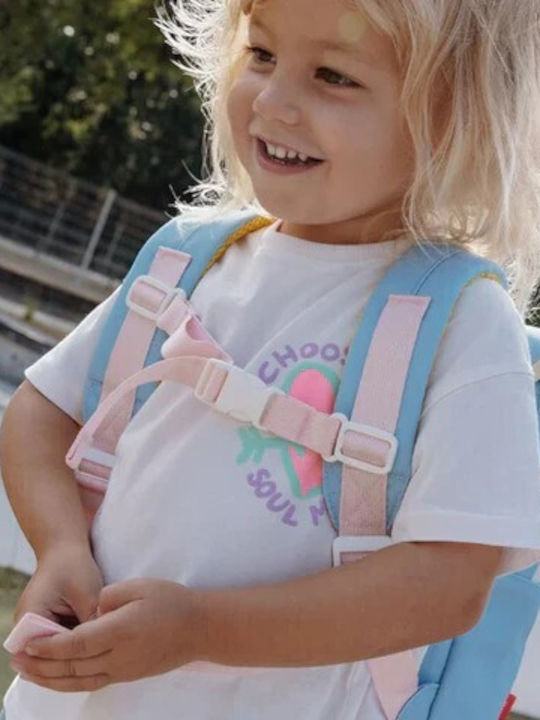 Hello Hossy Schulranzen Rucksack Kindergarten Hellblaue 26 x 9 x 31cm