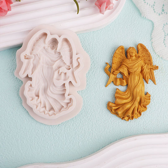 Silicone Mold Angel 11.8x9x1.4cm