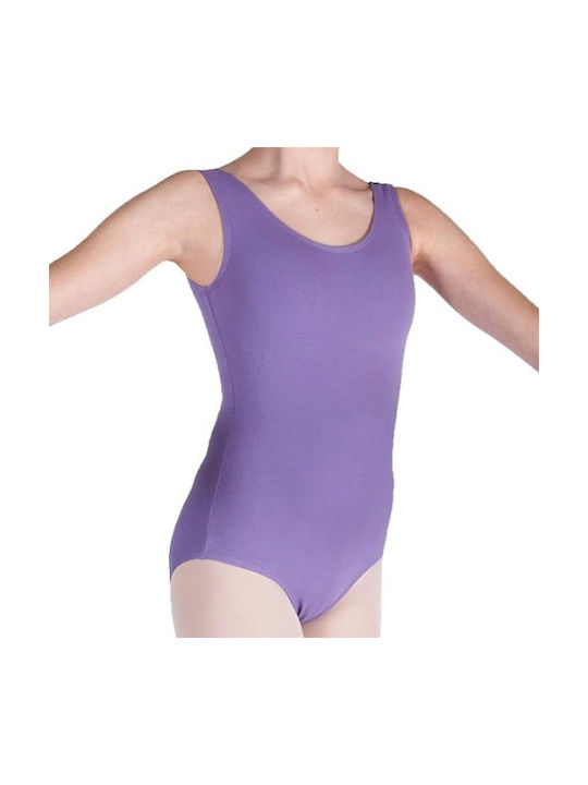 Sleeveless Kids Dance Bodysuit Fuchsia