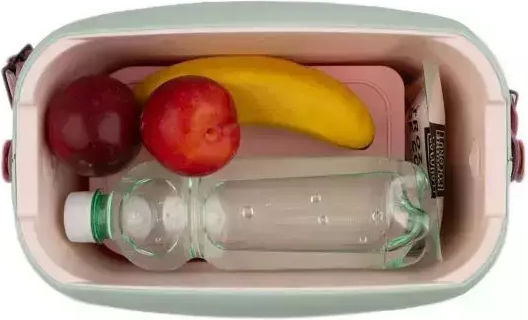 Polarbox Pop Edition and 2 Food Containers Φορητό Ψυγείο 6lt Lime-Purple