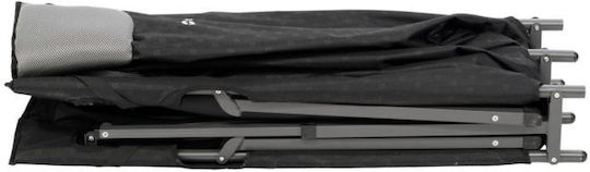 Posadas Folding Bed/Guest & Folding Bed Campaign Double Black 192x132x45cm