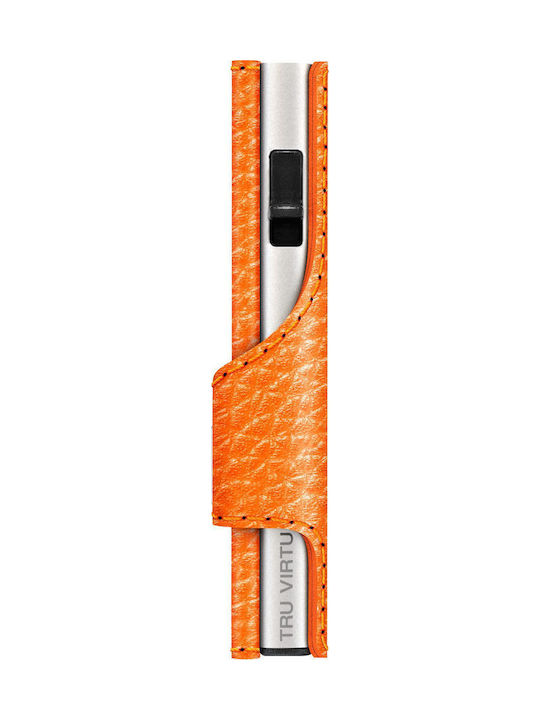 Herren Geldbörse Klassisch Orange