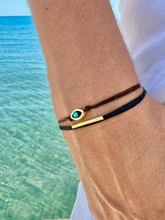 Bracelet "Minimal Eye G" Brown