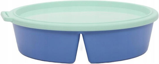 Koziol Plastic Green Lunch Box With Compartments 1.1lt
