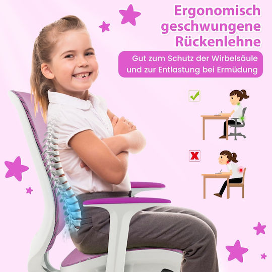 Kinderstühle Schreibtischstuhl Lila