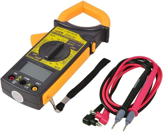Clamp Meter Digital 200A AC with Test Leads D2TWBZMBM