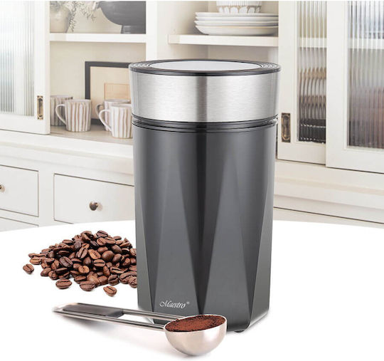 Maestro Electric Coffee Grinder 150W for 50gr Beans Brown