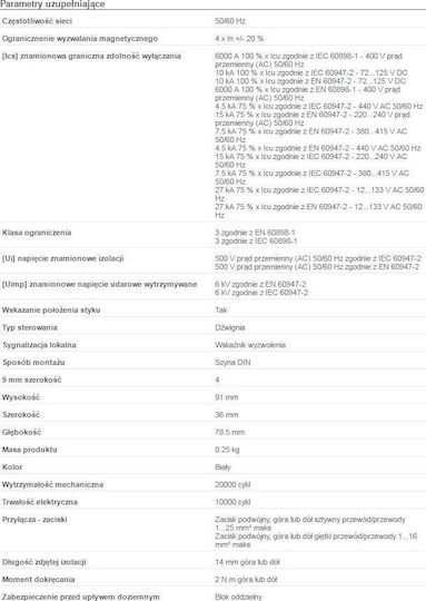Schneider Electric Διπολικός Διακόπτης Ράγας 440V 16A