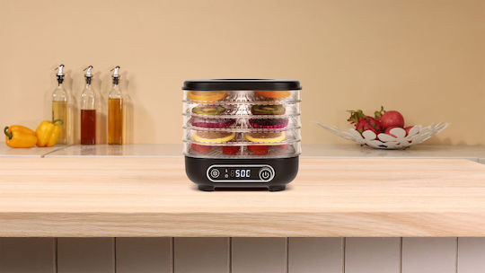 Lech Food Dehydrator With 5 Shelves And Adjustable Temperature 35-70°C