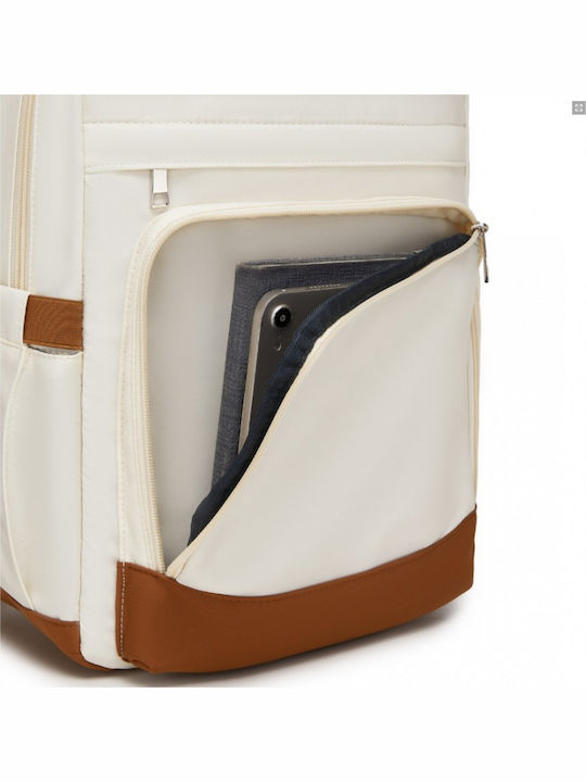 Miss Lulu Backpack Μπεζ