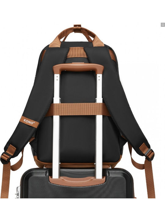 Miss Lulu Backpack Μαύρο