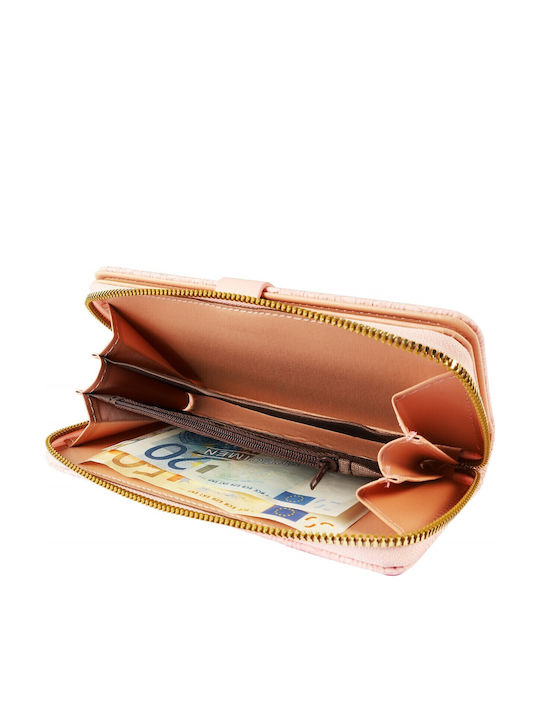 Large Women's Wallet Classic Pink