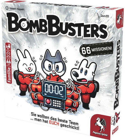 Board Game Bomb Busters for 2-5 Players 10+ Years Old (GER) Pegasus Spiele