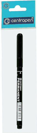 Centropen Ανεξίτηλος Μαρκαδόρος Black 1mm