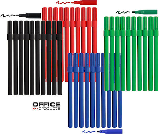 Office Products Marker 1mm Red