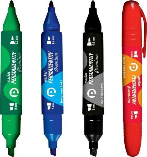 Tetis Blue Permanent Marker 2 Sharpened Points